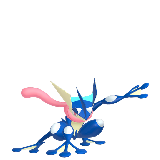 Greninja - Water/Dark type Pokemon from Pokemon X and Y with stats, moves, and evolution data