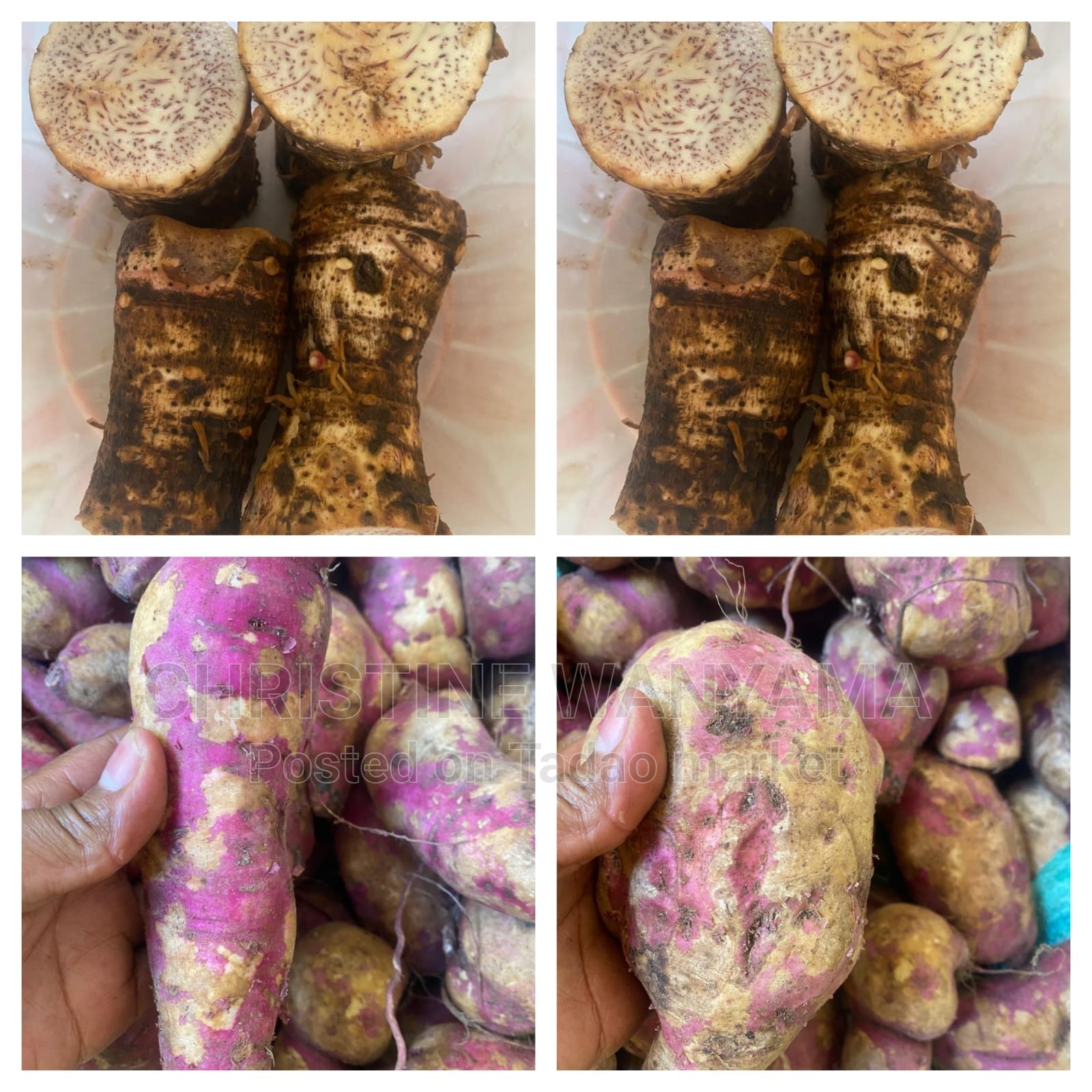 Sweet potato's and Nduma 3