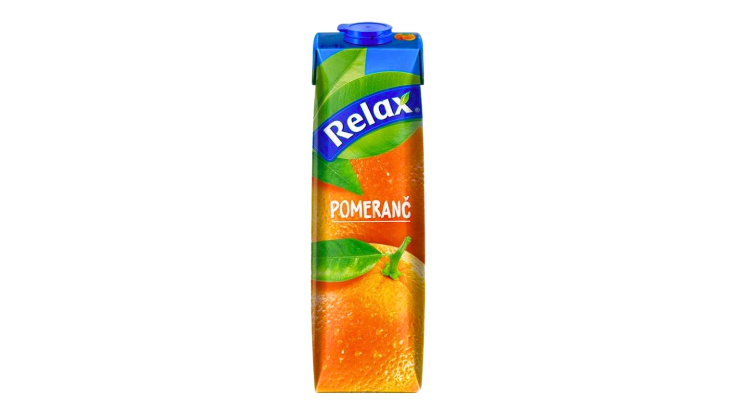 Relax pomeranč 1 l