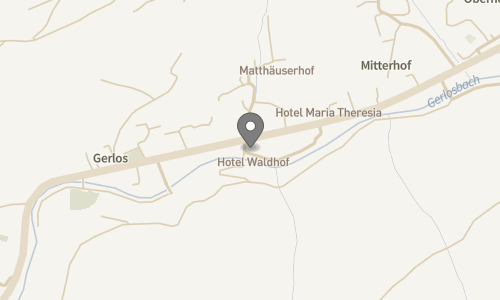 Lokation for Hotel Waldhof