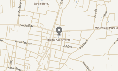 Lokation for Trianta Hotel