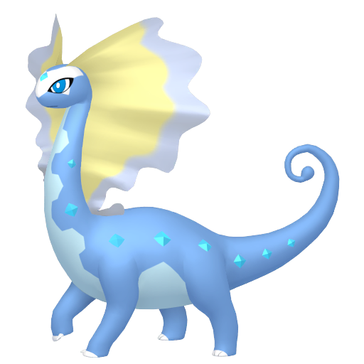 Aurorus - Rock/Ice type Pokemon from Pokemon X and Y with stats, moves, and evolution data