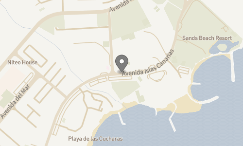 Lokation for Lejligheder Sands Beach Resort 