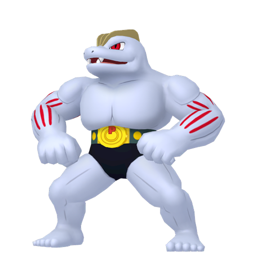 Machoke - Fighting type Pokemon from Pokemon FireRed and LeafGreen with stats, moves, and evolution data