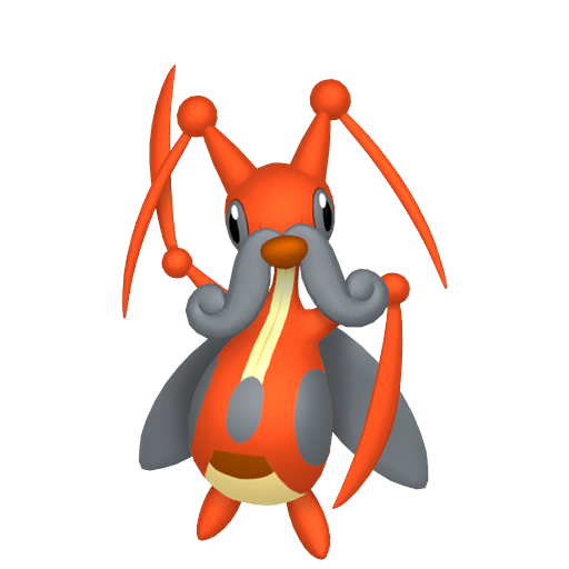 Kricketune - Bug type Pokemon from Pokemon Platinum with stats, moves, and evolution data
