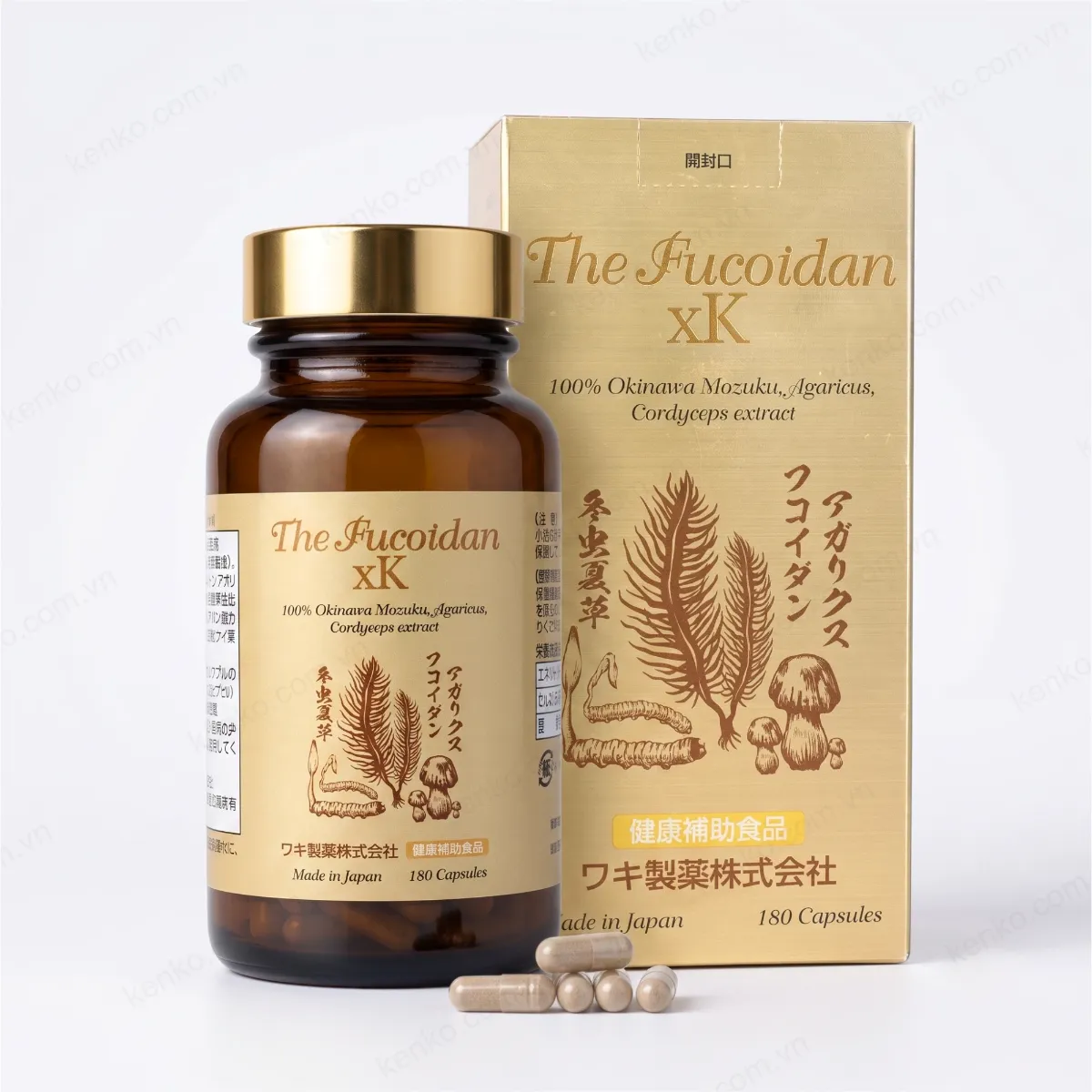 The Fucoidan xK (180 viên)
