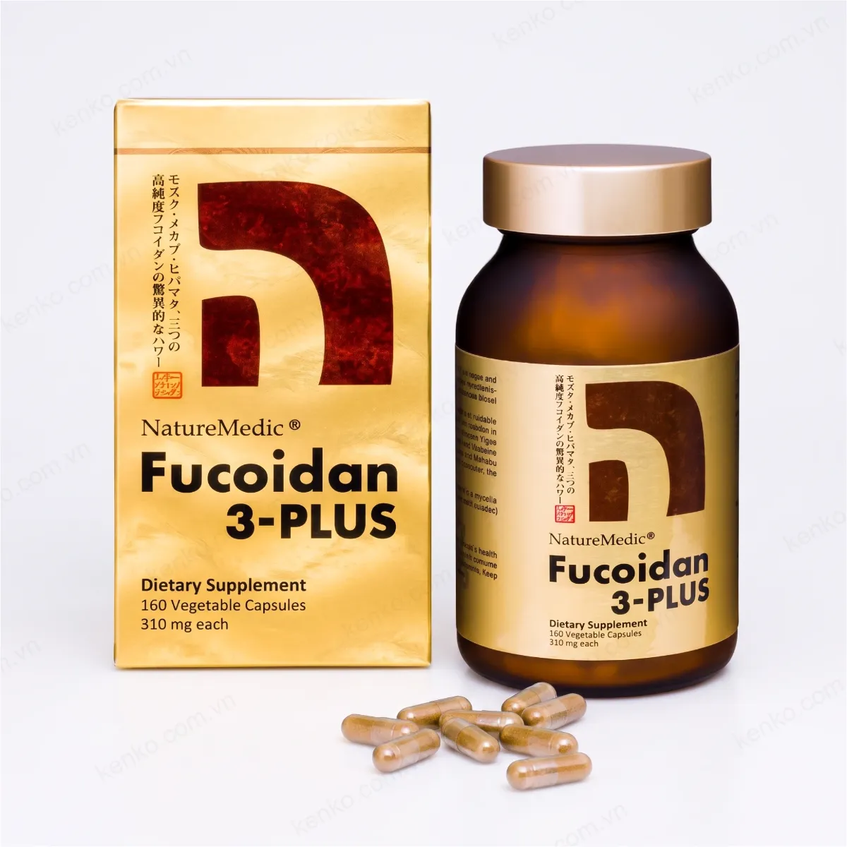 Viên uống NatureMedic Fucoidan 3-Plus 160 viên