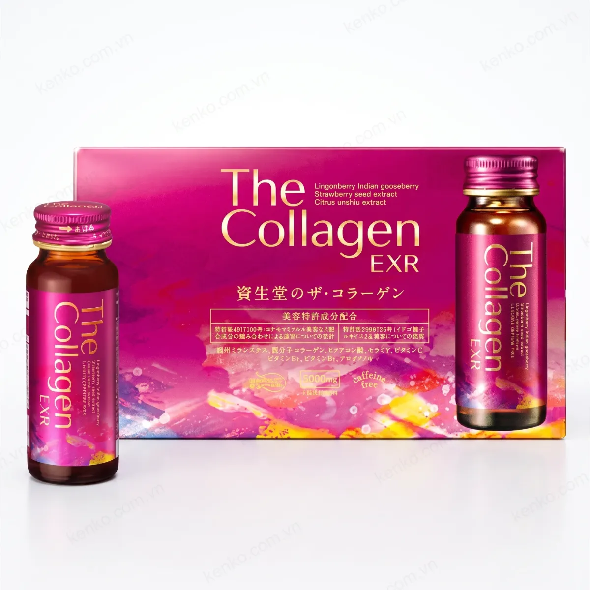 Nước uống Shiseido The Collagen EXR dạng nước (50ml x 10 Lọ)