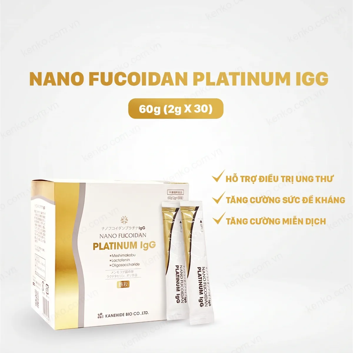 Nano Fucoidan Platinum IgG – Hỗ trợ tăng cường hệ miễn dịch - Hình ảnh 2