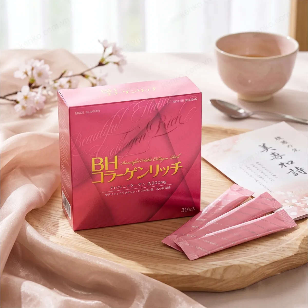 Bột uống Beautiful Habit Collagen Rich 30 gói - Hình ảnh 2