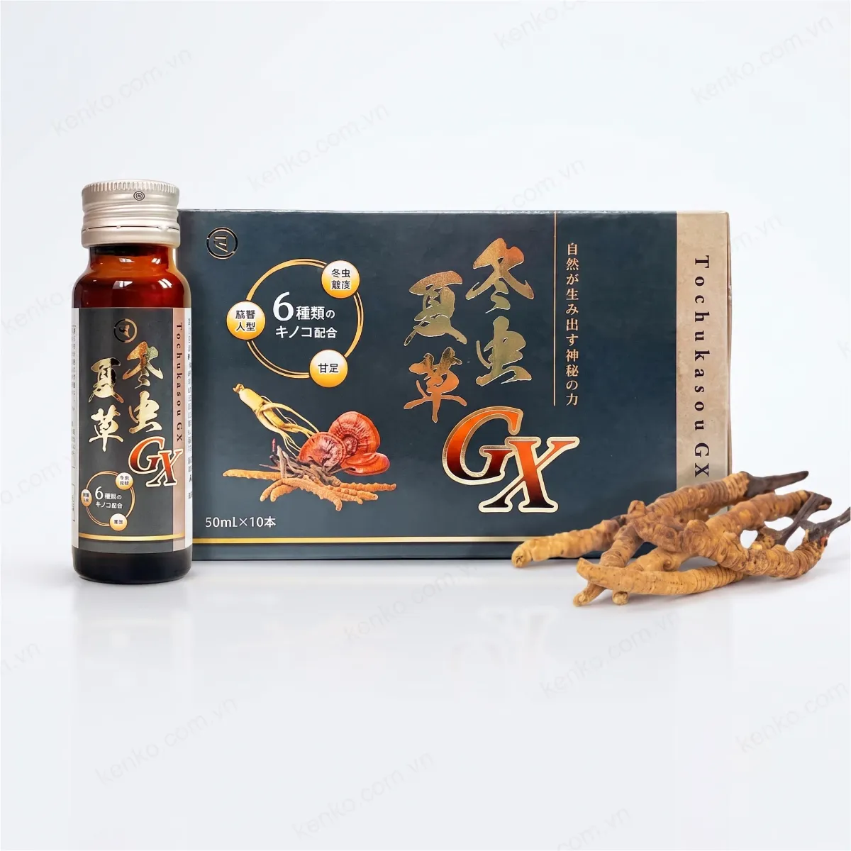 Nước Uống Đông Trùng Hạ Thảo Tochukasou GX Drink Reiperfect