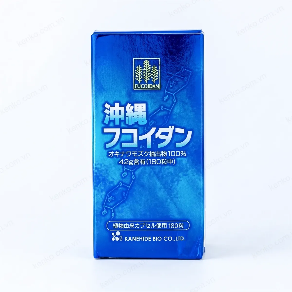 Fucoidan Okinawa 180 viên (Fucoidan Xanh) - Hàng Xuất Khẩu - Hình ảnh 4