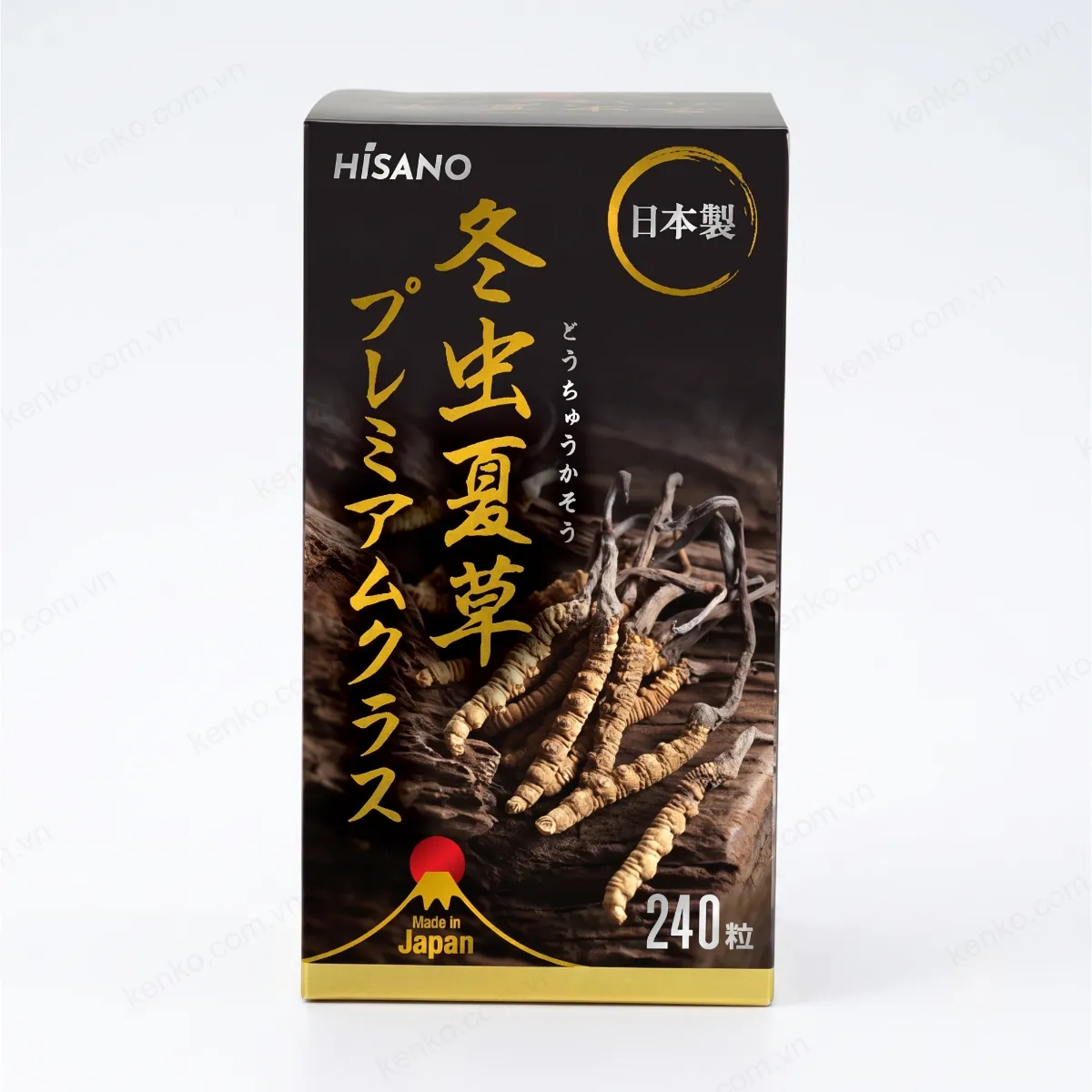 Đông Trùng Hạ Thảo Premium Cao Cấp 240V - HISANO