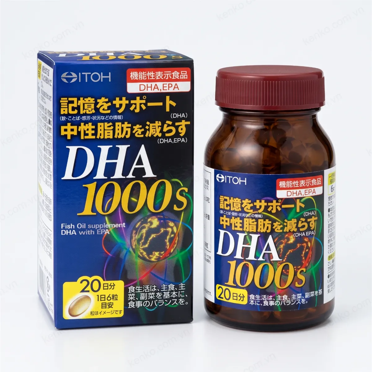 Viên uống bổ sung DHA 1000mg 120 viên