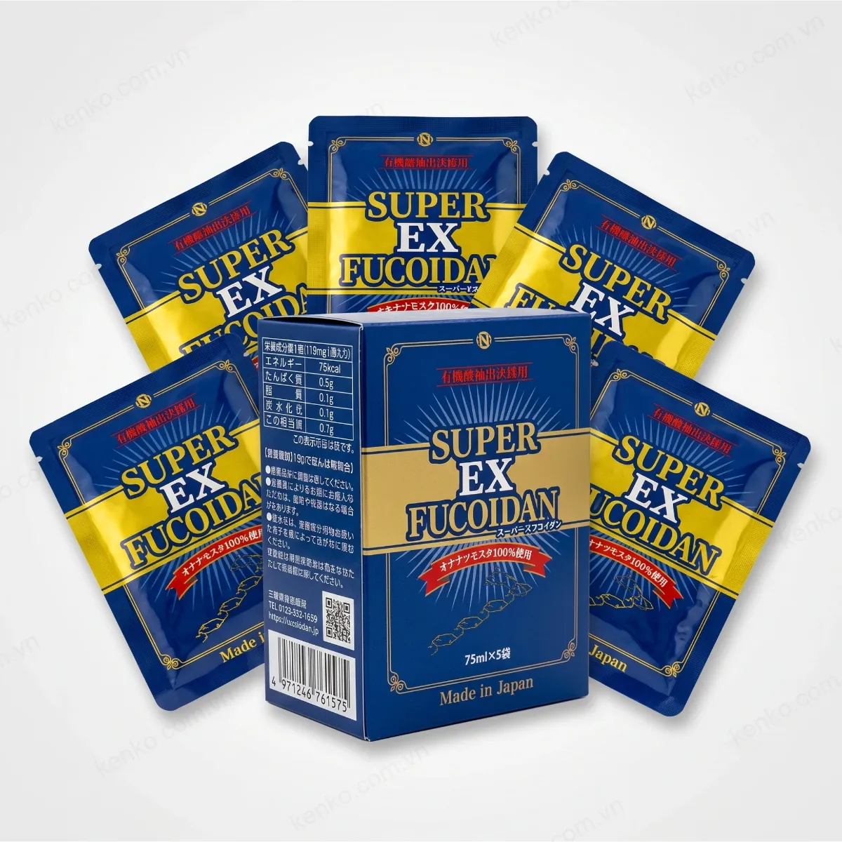 Super EX Fucoidan (75ml x30 gói) - Hình ảnh 2
