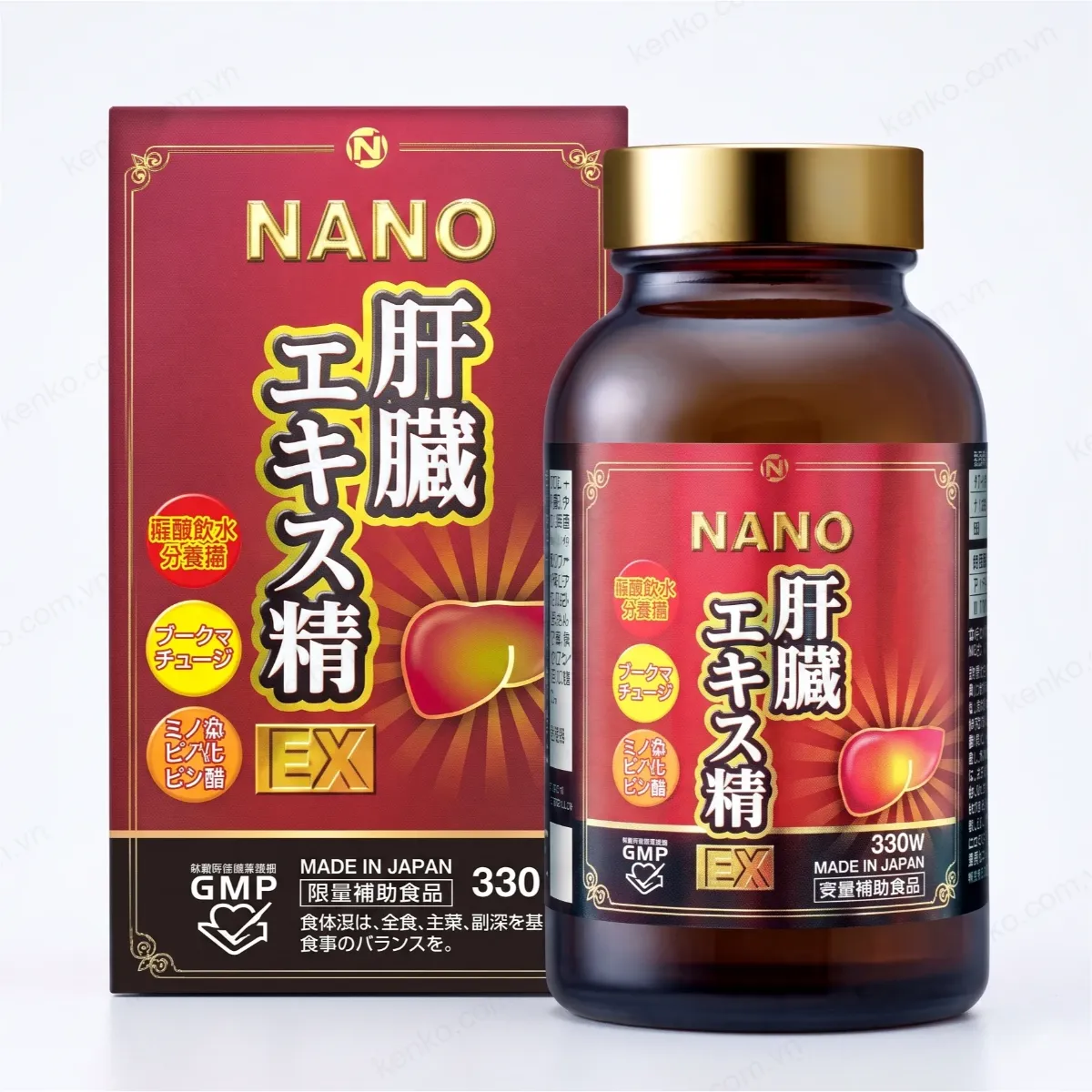 Giải Độc Gan Nano Liver Hydrolyzate EX 330 viên
