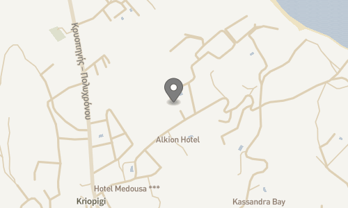 Lokation for Aparthotel Alkion