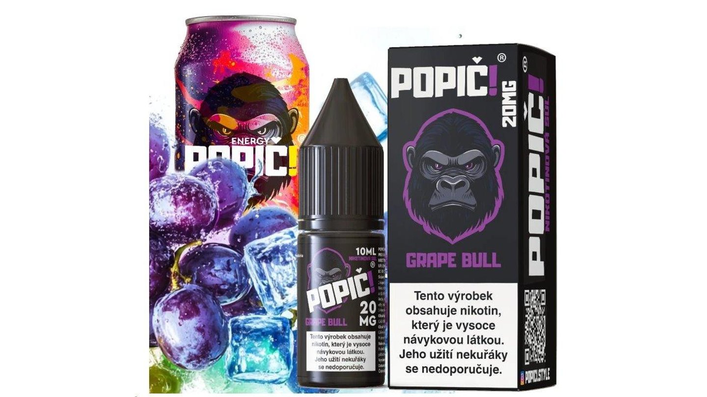 POPIČ! Grape Bull 10ml 20mg