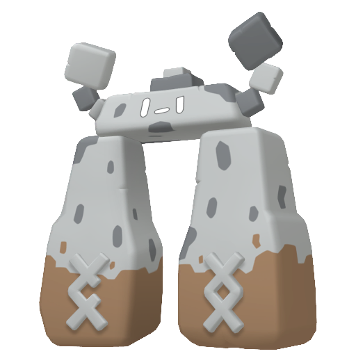 Stonjourner - Rock type Pokemon from Pokemon Sword and Shield with stats, moves, and evolution data