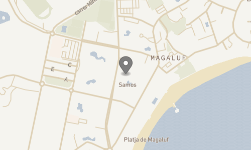 Lokation for Hotel Samos