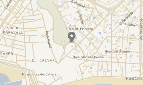 Lokation for Hotel Agua Azul