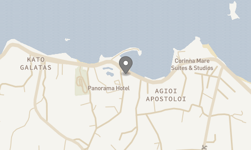 Lokation for Porto Kalamaki Hotel