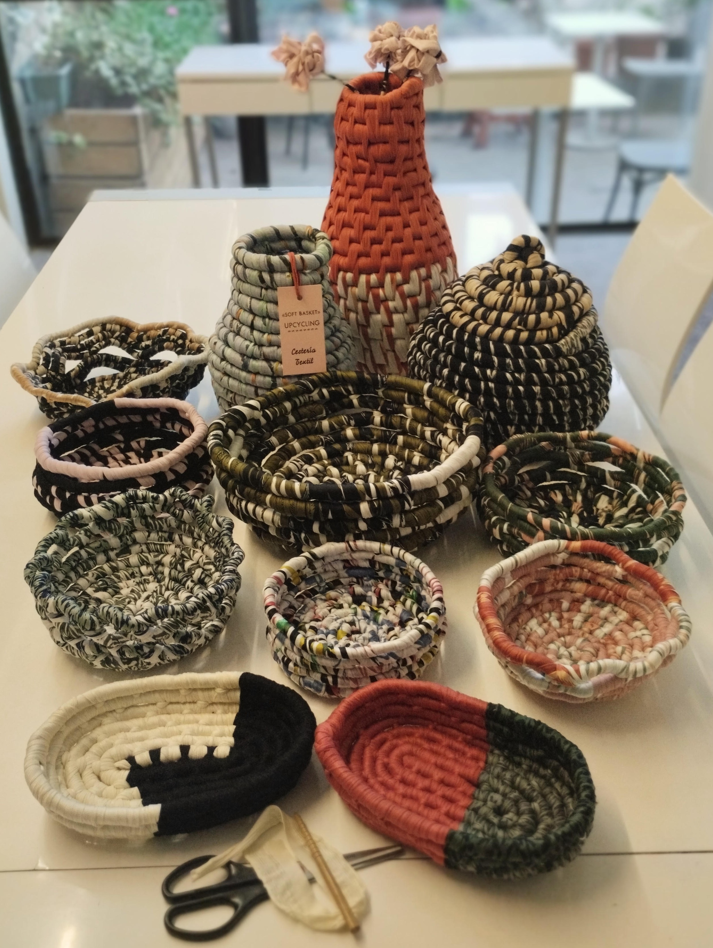 Soft Basket Upcycling's background