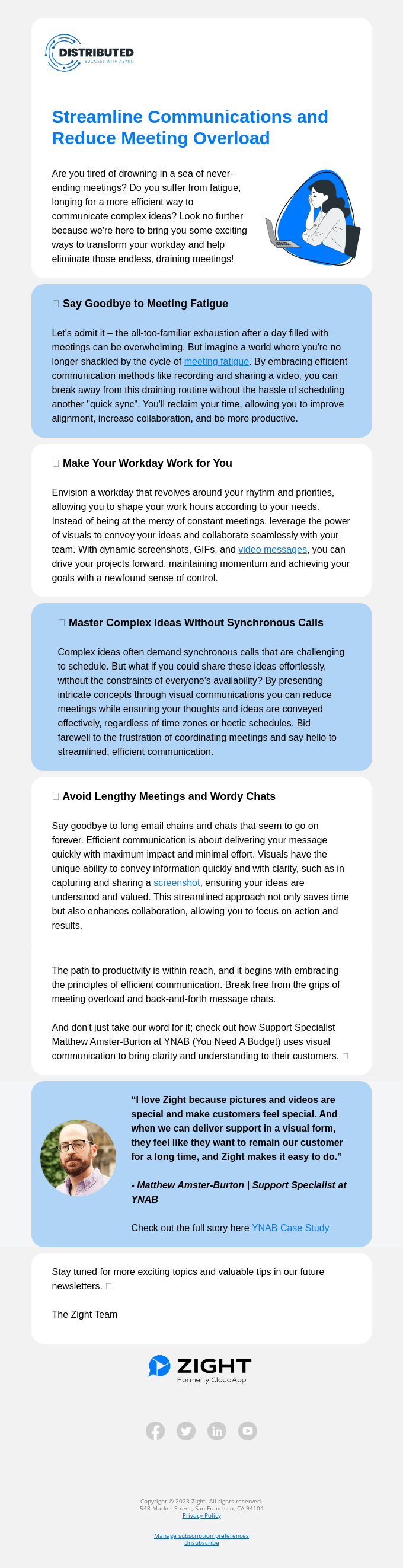 Break Free From Synchronous Calls And Wordy Chats