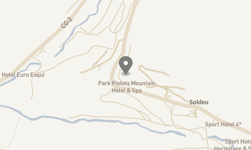 Lokation for Hotel Piolets Park & Spa