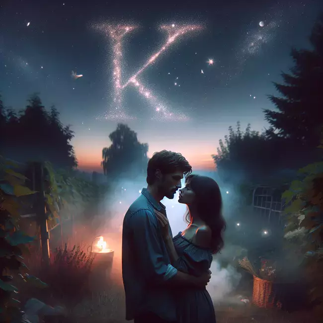 AI interpretation of K by Cigarettes After Sex
