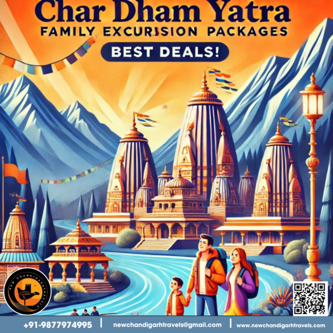 Chandigarh to Char Dham Tour Package by New Chandigarh Travels: Your Spiritual Journey Awaits