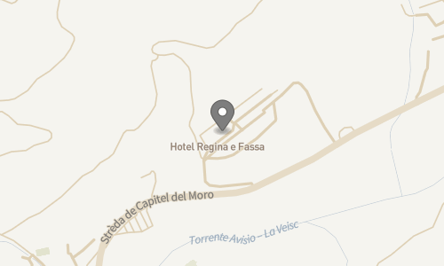Lokation for Club Hotel Regina e Fassa 