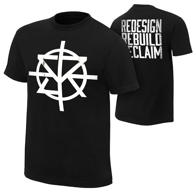 Seth Rollins Redesign Rebuild Reclaim Black Tee image