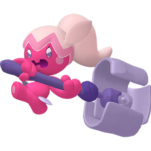 Tinkatuff - Fairy/Steel type Pokemon from Pokemon Scarlet and Violet with stats, moves, and evolution data