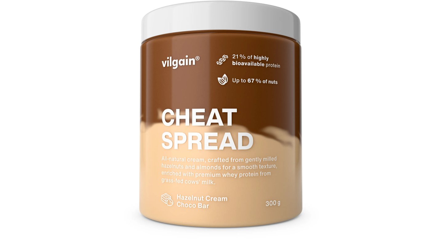 Cheat Spread – Lískooříškový krém s čokoládou 300 g