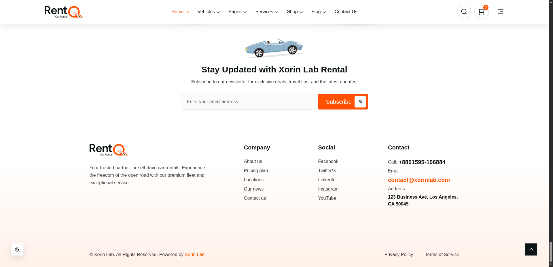 RentQ Rental Marketplace Platform project screenshot 2
