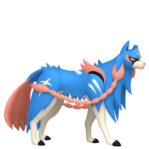 Zacian - Fairy type Pokemon from Pokemon Sword and Shield with stats, moves, and evolution data