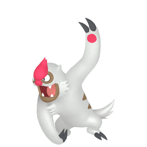 Vigoroth - Normal type Pokemon from with stats, moves, and evolution data
