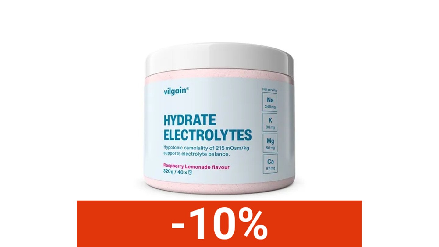 Elektrolyty Malinová limonáda 