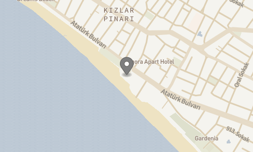 Lokation for Alaaddin Beach Hotel - Adults Only