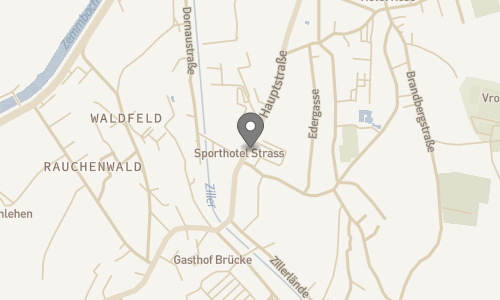 Lokation for Sporthotel Strass