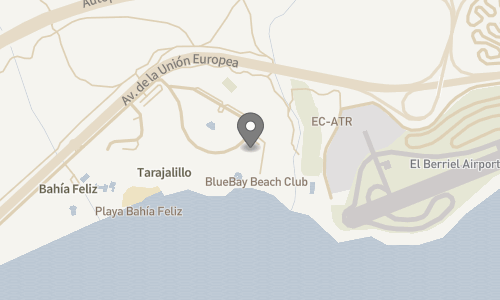 Lokation for BlueBay Beach Club
