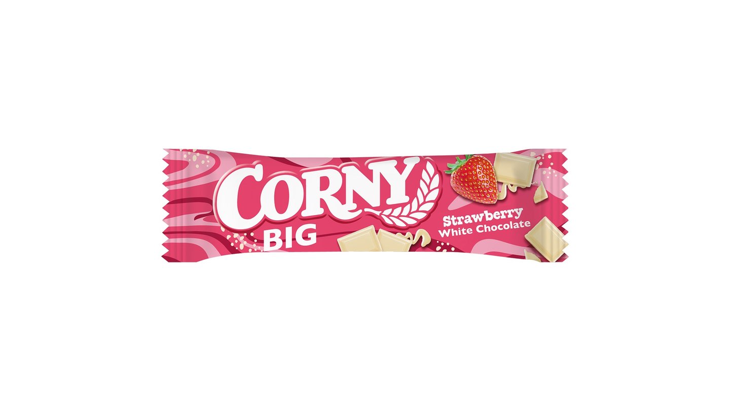 Corny Big Strawberry White Chocolate 
