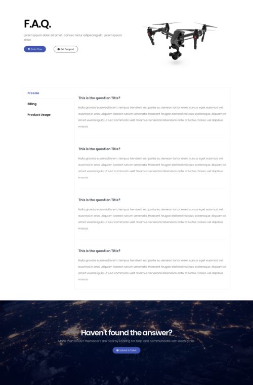 Electronic Product FAQ