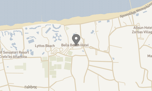 Lokation for Bella Beach