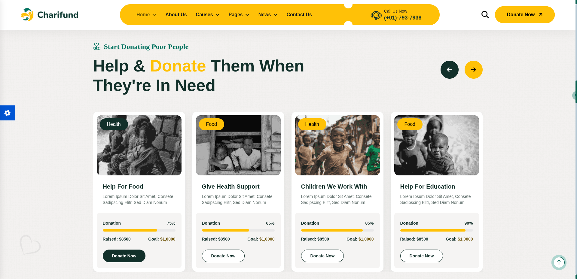 Charifund: Nonprofit Fundraising Platform project screenshot 4