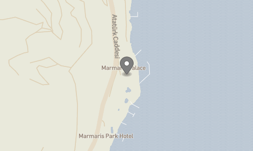 Lokation for Hotel Grand Yazici Club Marmaris Palace