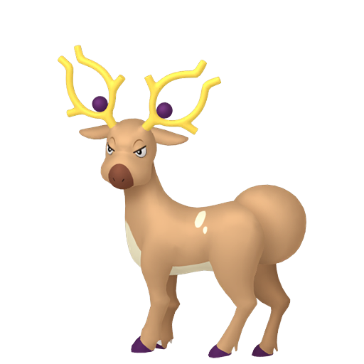 Stantler - Normal type Pokemon from Pokemon HeartGold and SoulSilver with stats, moves, and evolution data