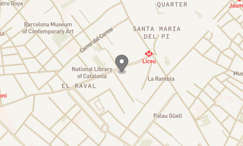 Lokation for Sant Agusti Hotel