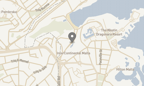 Lokation for InterContinental Malta